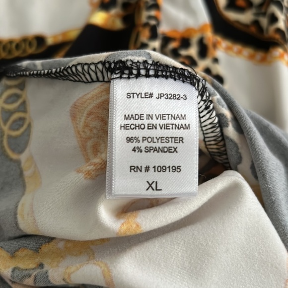 Women, Cami Romper, Love J, X-Large, Leopard Print - Picture 5 of 6